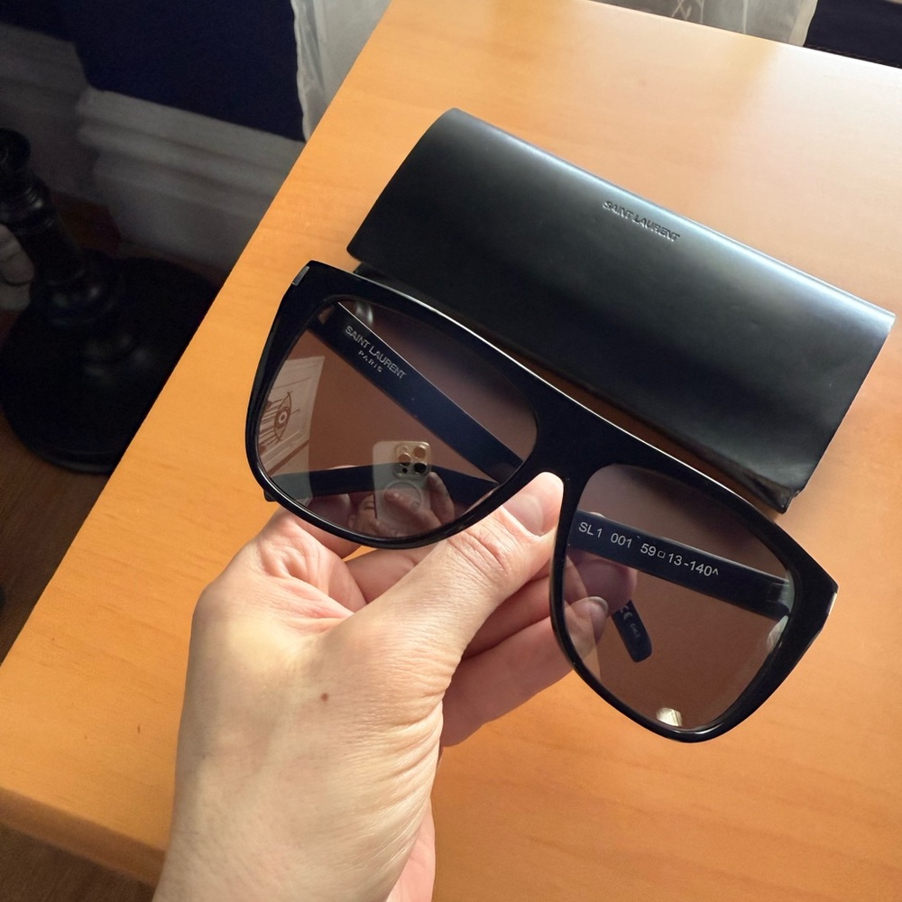 Saint Laurent Black Sunglasses